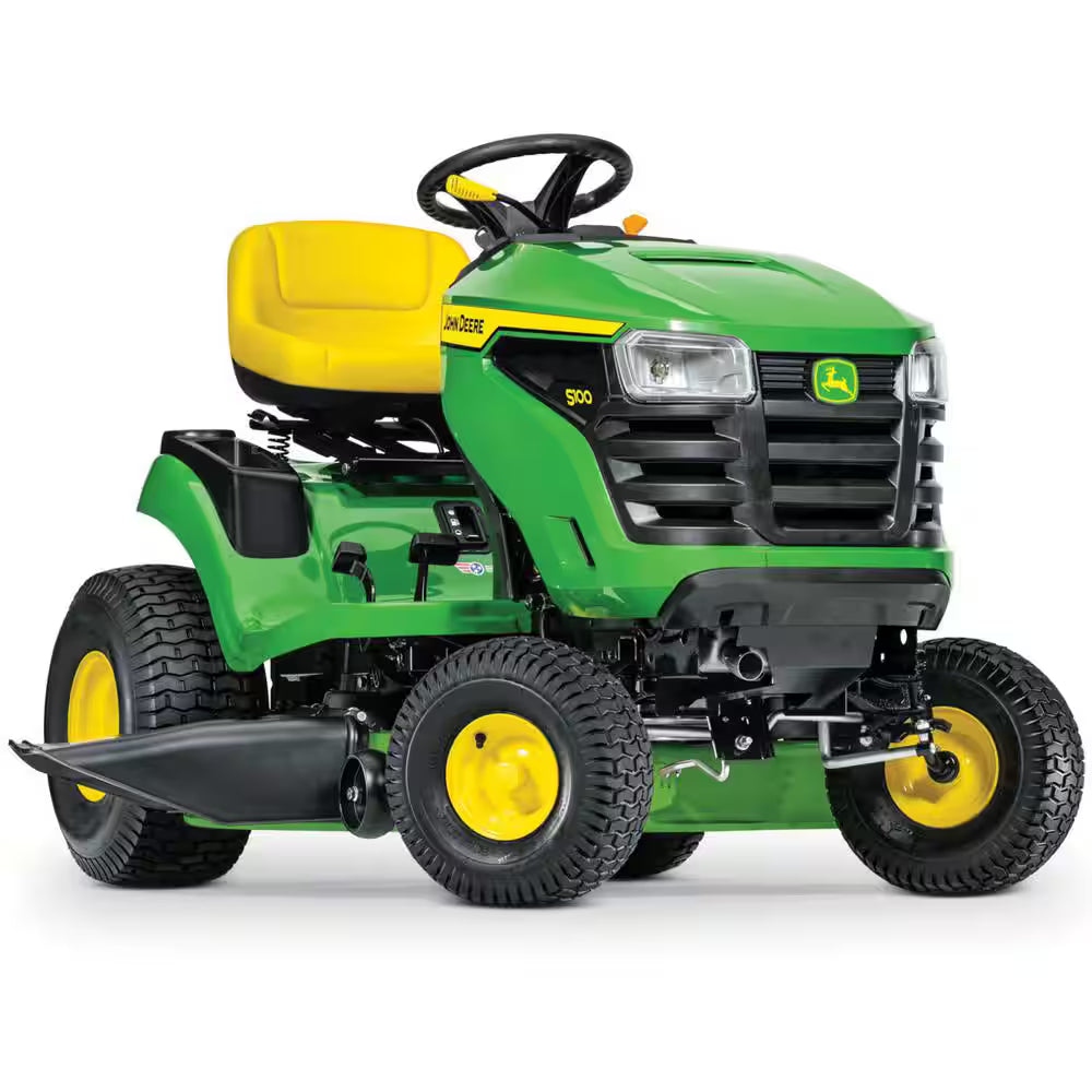 John Deere S100 42 in Riding Lawn Mower a?? 17.5 HP Gas Hydrostatic Drive