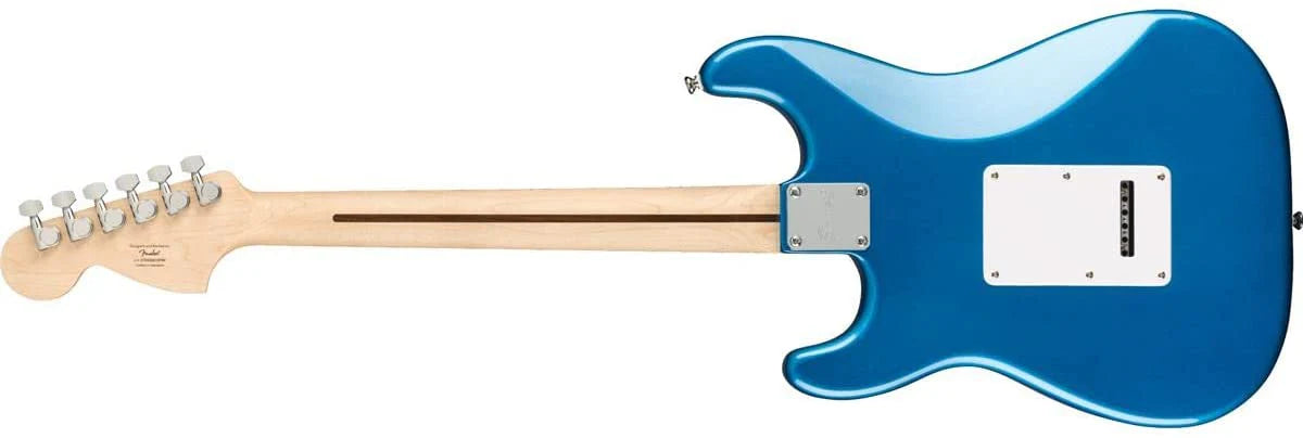 Squier by Fender Affinity Series Stratocaster Pack, HSS, Maple Fingerboard, Lake Placid Blue