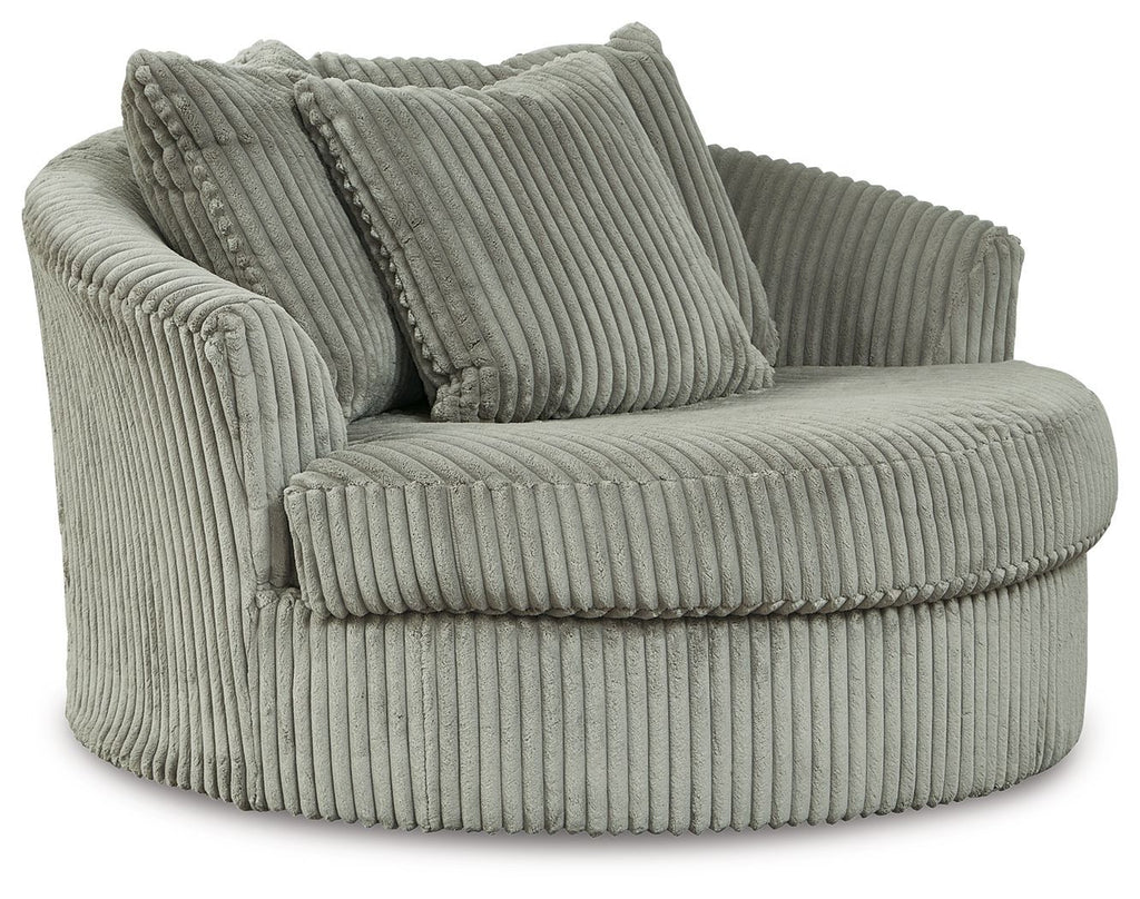 Oversized Swivel Accent Chair