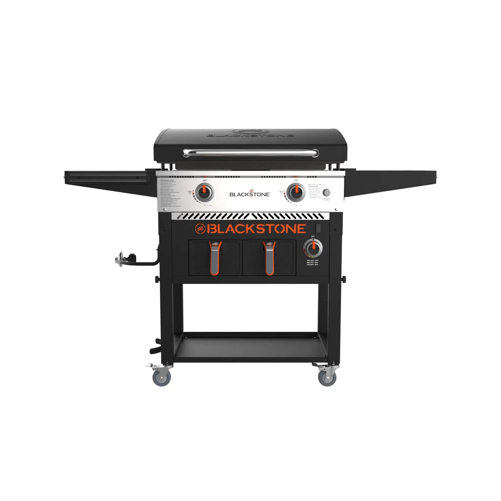 e??￥Clearance Salee??￥Blackstone 2-Burner 28 Griddle with Electric Air Fryer and Hood