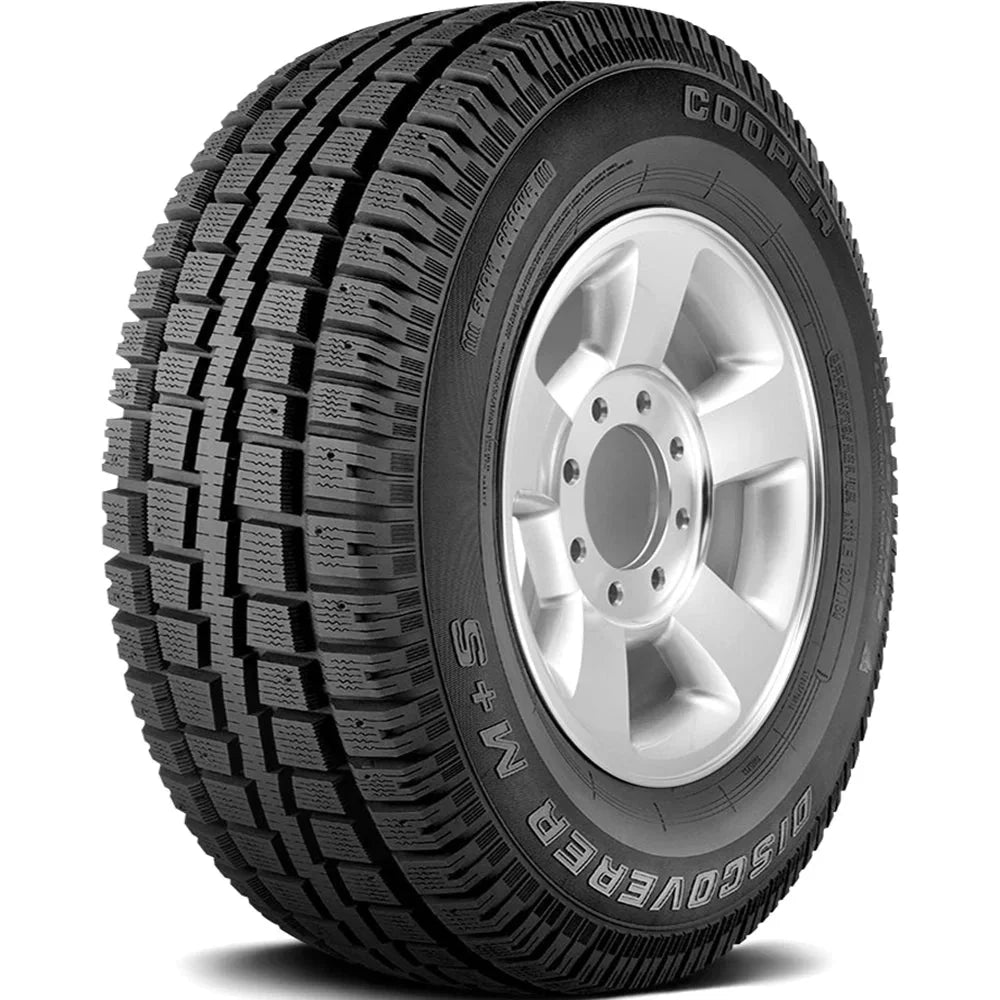 Pair of 2 (TWO) Cooper Discoverer M LT 235/85R16 120/116Q E 10 Ply Winter Snow Tires Fits: 2004 Ford F-250 Super Duty King Ranch, 1999-2003 Ford F-250 Super Duty Lariat