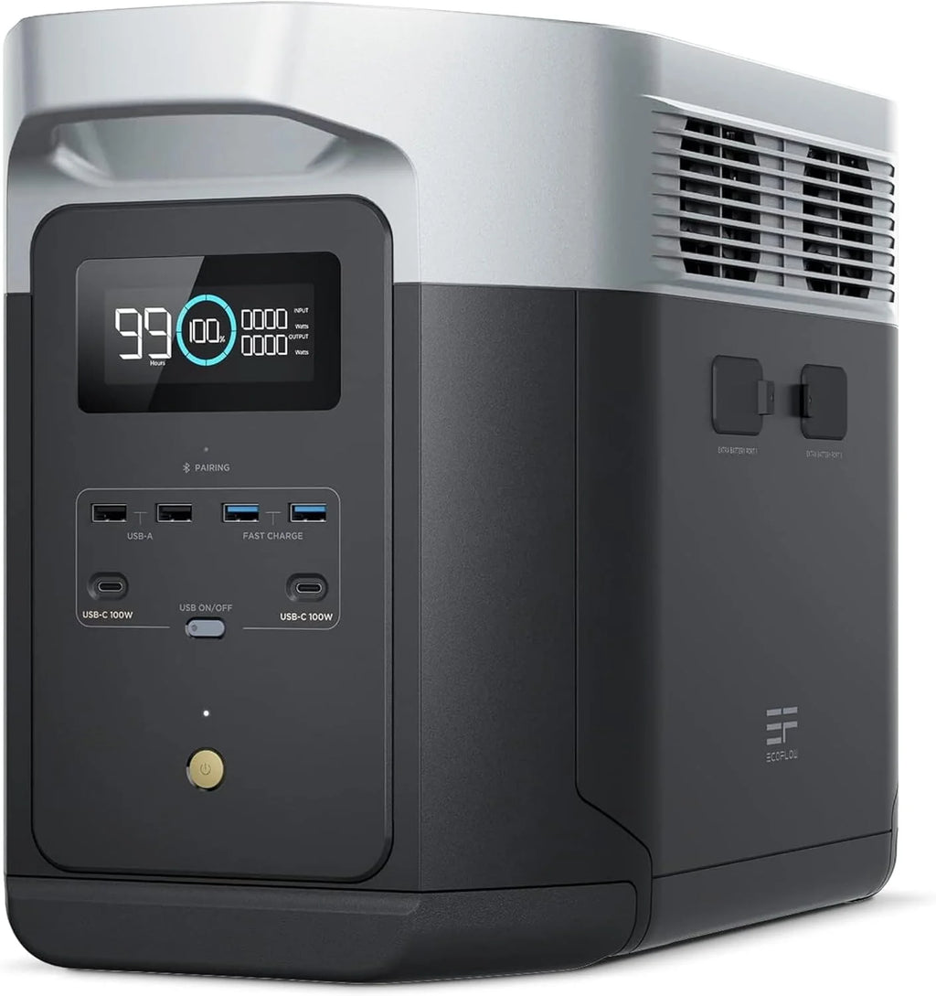 Portable Power Station Delta 2 Max – 2400W Solar Generator