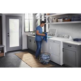 Maytag 4.8 cu. ft. Top Load Washer with Extra Power Boost, White a?? MVW5430MW